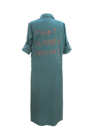 Look Project -That Summer Mint Gömlek Elbise