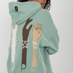 Look Project - Nope - Hand Painted Hoodie