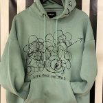 Lookproject - Take It Ez Hand Painted Hoodie
