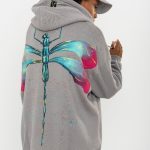 Look Project - Dragonfly - Hand Painted Hoodie