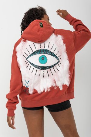 Look Project - Lucky Look - Hand Painted Hoodie