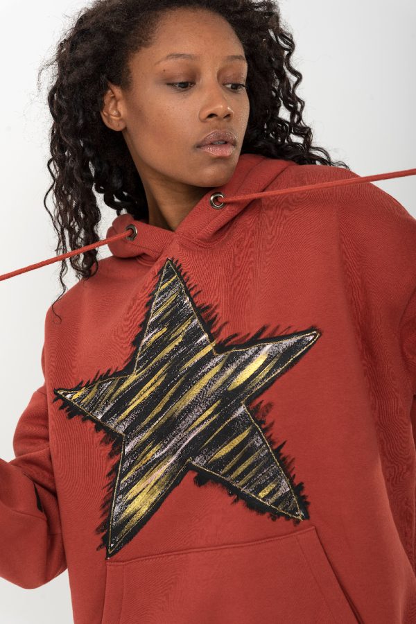 Look Project - Shine like a Star - Hand Painted Hoodie