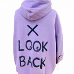 Look Project - Dont Look Back El Boyaması Hoodie
