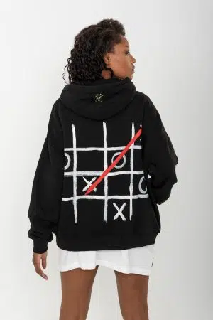 Look Project - Less is More - Hand Painted Hoodie