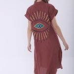 Look Project - Summer Look Ginger Kısa Kollu Gömlek Elbise