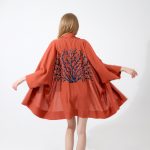 Look Project - Coral Effect Kimono Ginger