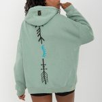 Look Project - Moon Light - Hand Painted Hoodie