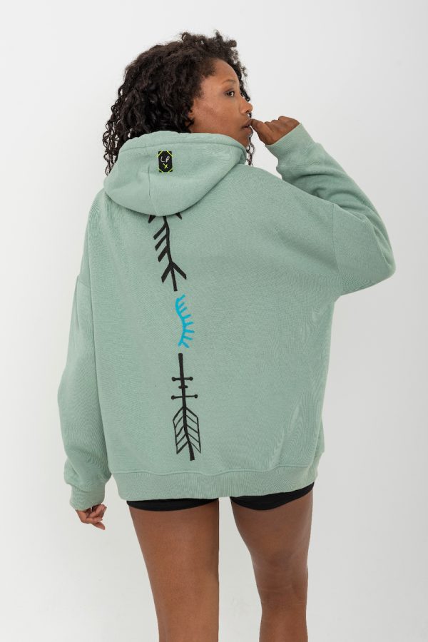 Look Project - Moon Light - Hand Painted Hoodie
