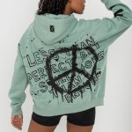 Look Project - Peace - Hand Painted Hoodie
