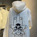 Look Project - White Hamsa Hoodie