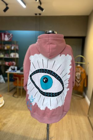 Look Project - Dusty Rose Lucky Look Hoodie