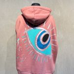 Look Project - Gül Kurusu Lucky Look El Boyaması Göz Desen