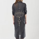 Look Project - Tribe Black Elbise Gömlek