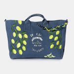 Look Project - Mavi Capri Plaj Çantası