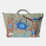 Look Project - Kum Rengi Chloe the Crab Plaj Çantası