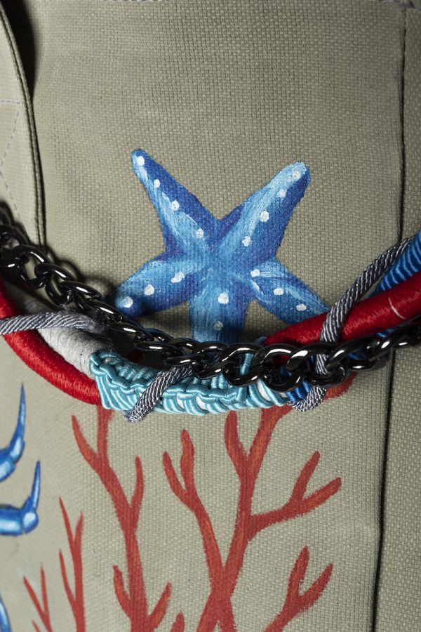Look Project - Kum Rengi Chloe the Crab Plaj Çantası