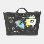 Look Project - Antrasit Ellie the Eyes Plaj Çantası