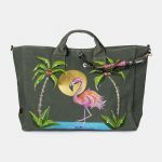 Look Project - Khaki Fay the Flamingo Plaj Çantası