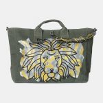 Look Project - Khaki Lulu the Lion Plaj Çantası