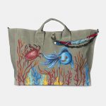 Look Project - Kum Rengi Sea Life Plaj Çantası