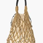 Look Project - Gold İçi Beyaz File Çanta