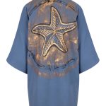 Sandy The Sea Star Kimono - Indigo