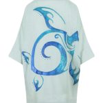 Tayra The Turtle Kimono - Turkuaz