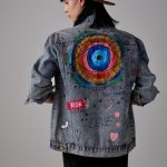 Happiness Palette Denim Ceket - Mavi