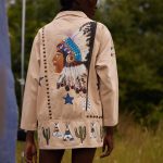 Calian Denim Ceket - Bej