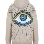 One of A Kind El Boyaması Hoodie - Kum Rengi