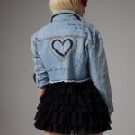 Love Denim Ceket - Mavi