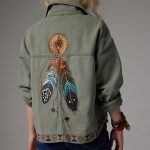 Wisdom Denim Ceket - Haki