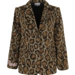 Muse Blazer Ceket - Leopar