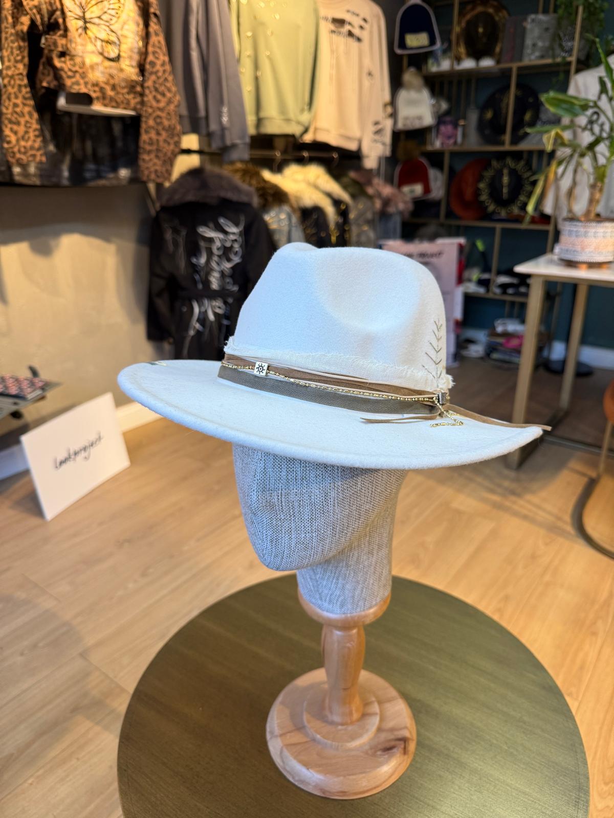 lp-kaşe-fötr-şapka-08 Kaşe Fötr Şapka 08-Ekru - Görsel 1